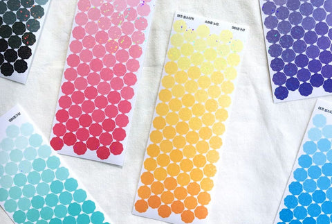 Deco Seal Sticker _ Sparkle [6colors] | Planner Deco Sticker