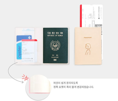 Couple Passport Cover [4types] | Passport Case