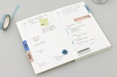 Weekly Planner S v.3 [3colors] | Life&Pieces Your Planner