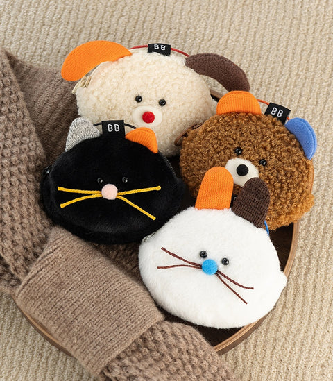 Brunch Brother Fluffy AirPods Pouch [4types]