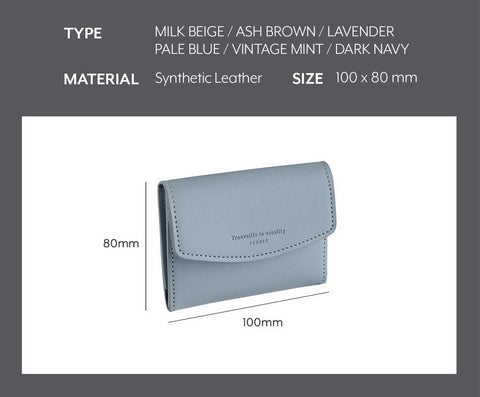 Journey Half Wallet [6colors] | Purse