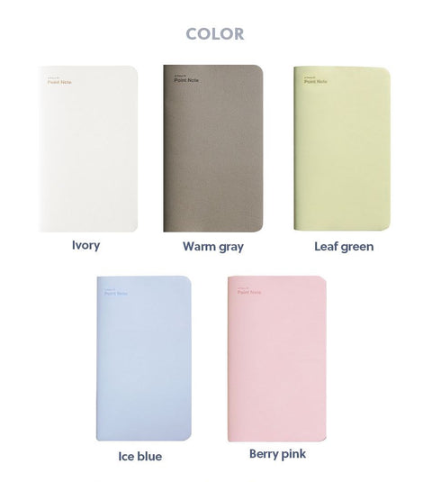 A Piece Of Point Line Notebook [5colors]