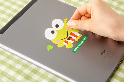 Sanrio KEROKEROKEROPPI Paper File & Sticker Pack