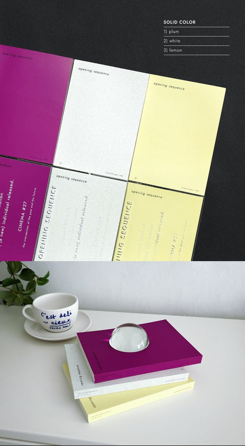 2027 Opening Sequence Weekly Planner [6types] | Weekly Diary