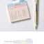 Collage Folder Sticky Notes Tall [6types] | Index Adhesive Notepad