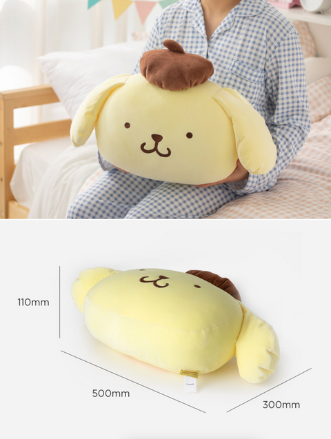 SANRIO Pompompurin Face Cushion