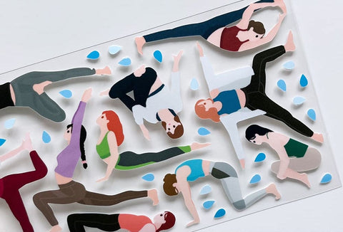 Gesture_ Yoga Seal Sticker [2types]
