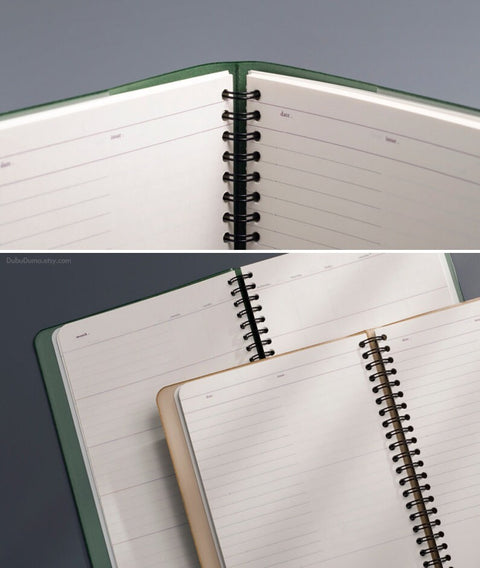 Notable Memory Daily Planner [greenish yellow] | Daily Manager | Undated Planner