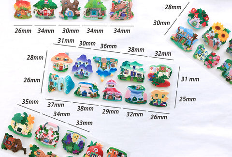 Fairy Village Seal Sticker [4types]