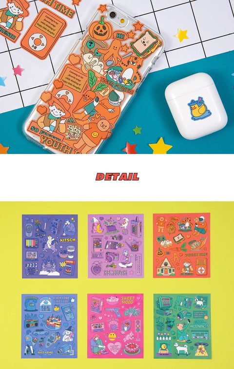 Ardium Color Point Sticker ver.5 [6types]