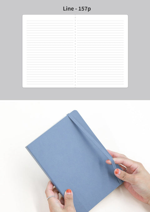 Softcover Line Notebook [10colors]