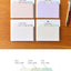 Collage Folder Sticky Notes Wide [6types] | Index Adhesive Notepad