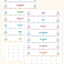 2026 PRISM Work Plan Desk Calendar (OCT.2025-DEC.2026) | Dated + Undated Planner