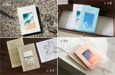 Somewhere Daily Diary + Photo Card [4types] | Daily Planner