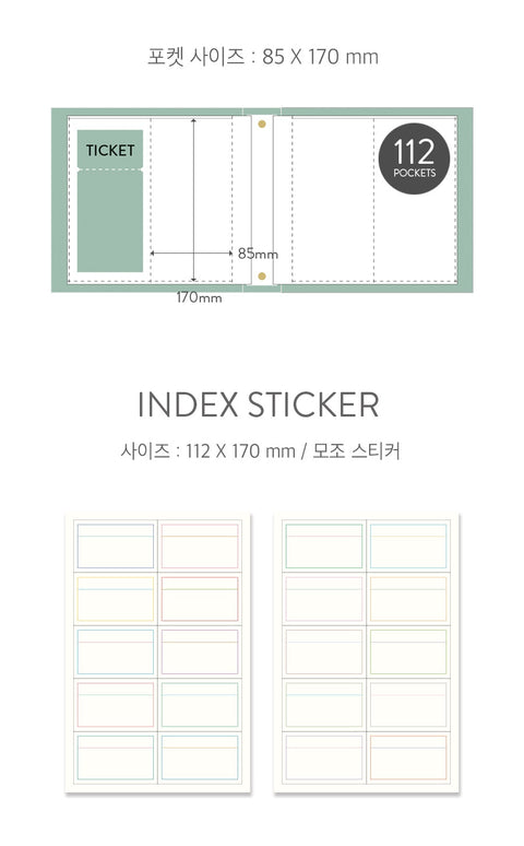 PRISM Ticket Book ver.2 [2colors] | Ticket Album