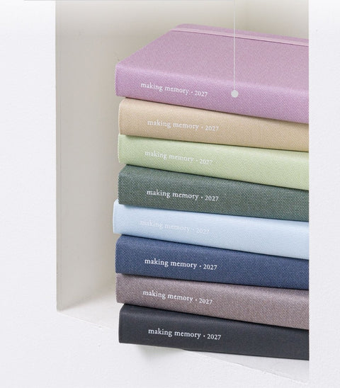2027 Daily Planner Small [8colors] | Making Memory Daily 2027