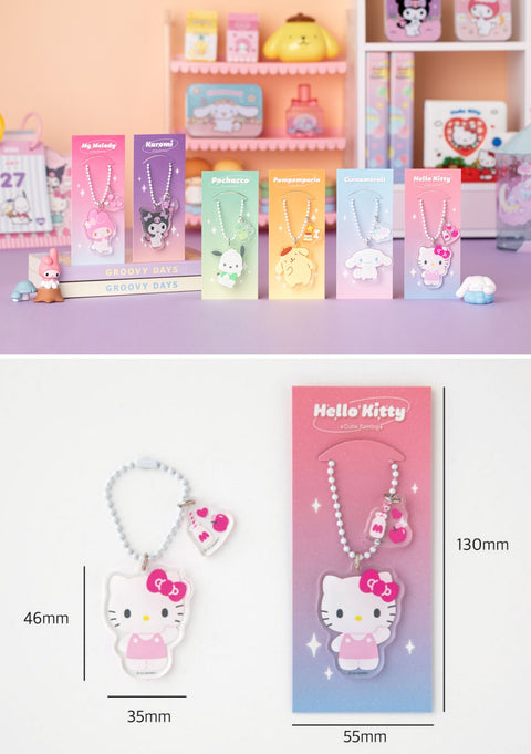 Sanrio Cute Transparent Key Rings [6types]