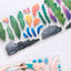 Swimming Seal Sticker [2types] | Seaweed Deco Sticker