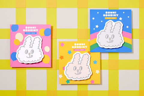 BUNNI KONBINY Sticky Note [3types]