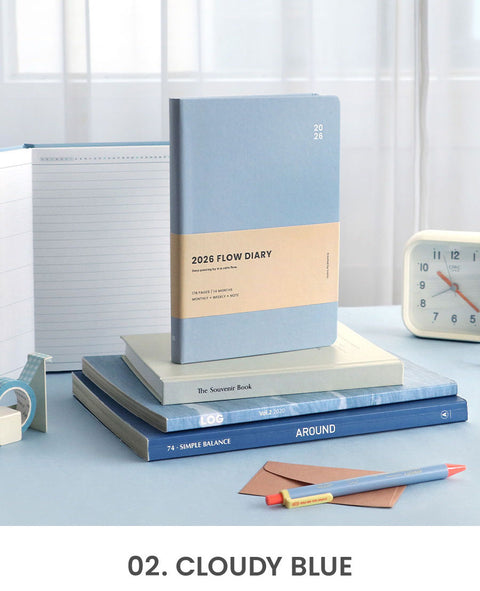 2026 Flow Weekly Diary [6colors] | Weekly Planner