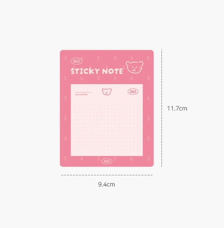 Romane Sticky Note ver.3 [8types]