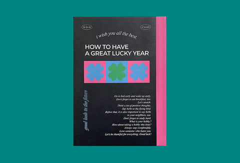 Good Luck Weekly Diary for 12 months | Weekly Planner