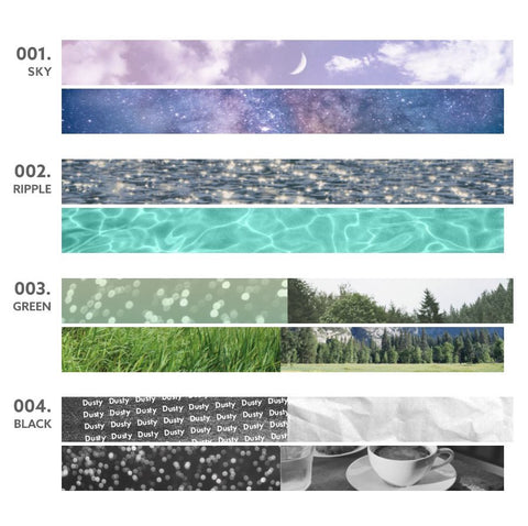 ICONIC Photo Masking Tape [4types]