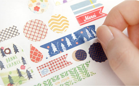 Petit Deco Stickers Pack VER.3 | 8sheets | Planner Diary Sticker