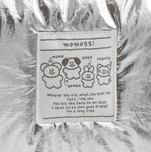 momossi Marshmallow Card Wallet [Silver]