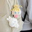 Doll String Pouch [3types] | Daily Pouch | Rabbit | Turtle | Girl