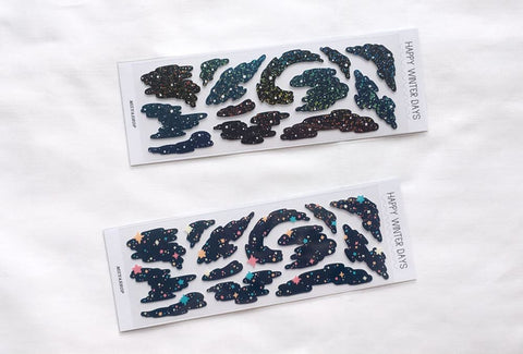 Starry Night Seal Sticker [2types] | Deco Sticker