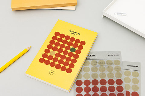 LIFE & PIECES Shape Sticker Pack [2types] | Circle