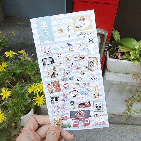 Planner Stickers [2017 alley cat]