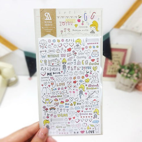 Planner Stickers [2027 drawing love]