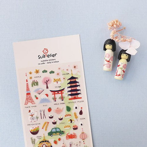 Planner Stickers [1082 daily in Tokyo] | Japan