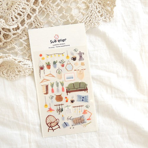 Planner Stickers [1075 home sweet home]