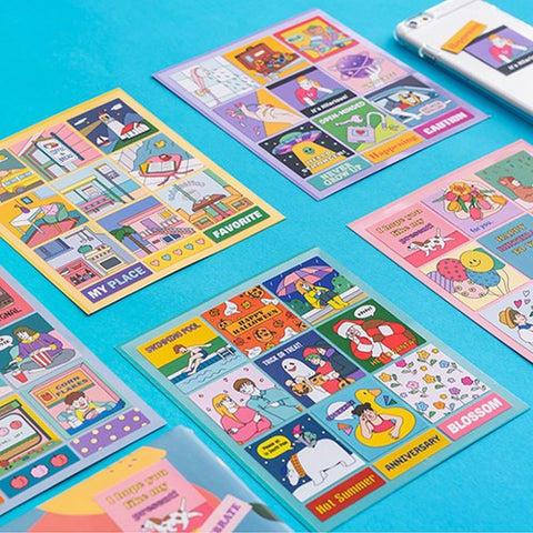 Ardium Square Point Stickers [5types]
