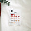 Planner Stickers [1657 plain.53] | heart