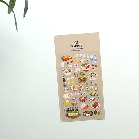 Planner Stickers [1109 food trip 3]