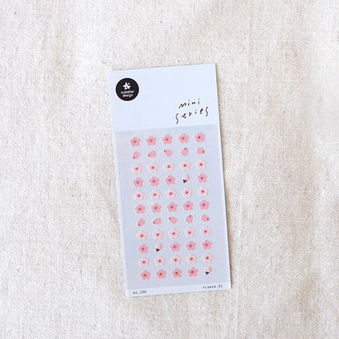 Planner Sticker [106.flower.01] | Pink Blossom