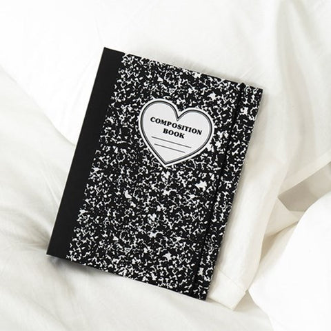 A5 Composition Hardcover Binder_25R | Black Ring