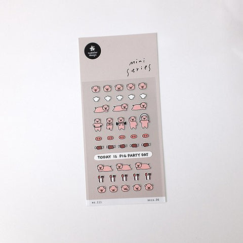 Planner Sticker [111 deco.06]