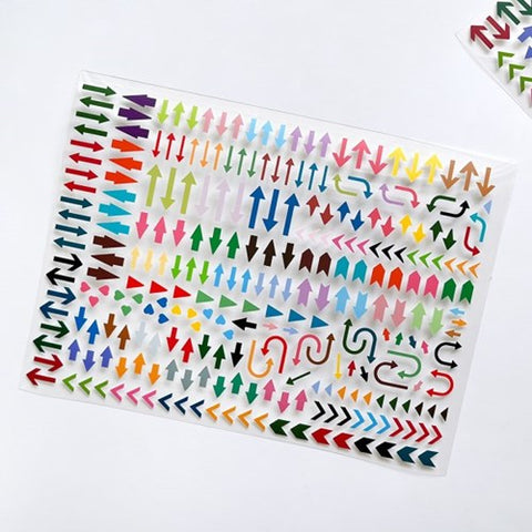 Deco Seal Sticker [Colorful Arrow]