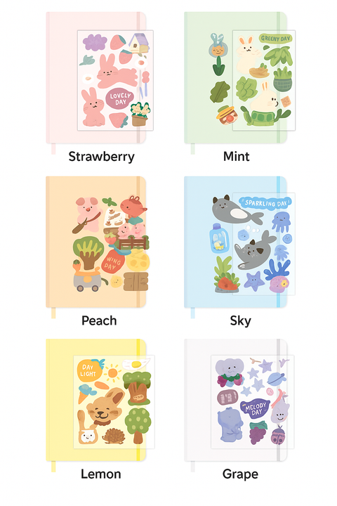 2026 My Color, My Day Weekly Planner B6 [6colors] | Weekly Diary