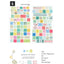 Planner Stickers [2023 design pattern] | key board sticker