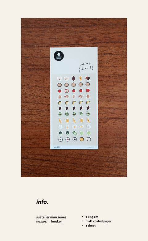 Planner Sticker [104 food.03]