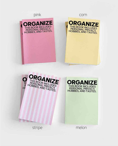 OAB Organize Weekly Diary ver.3 [3colors] | Weekly Planner