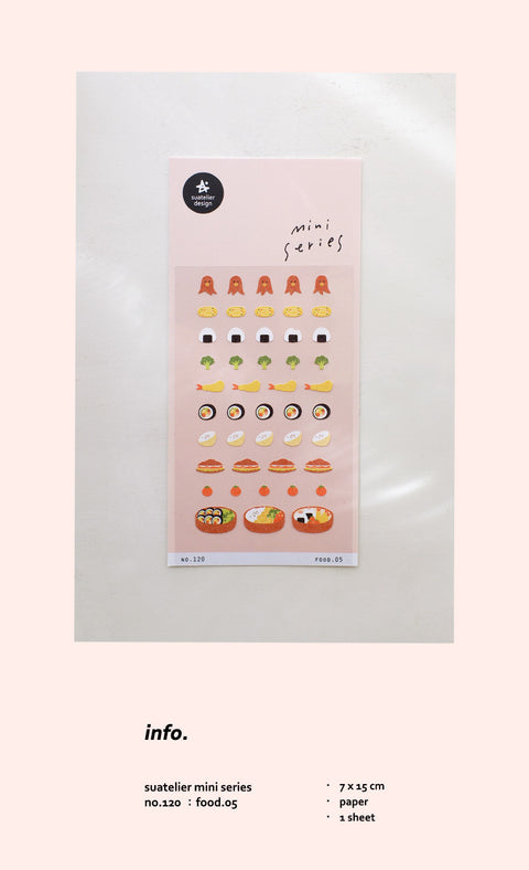 Planner Sticker [120 food.05]