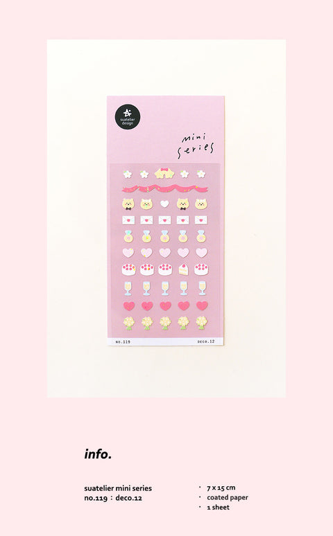 Planner Sticker [119 deco.12]