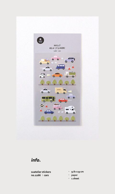 Planner Stickers [1166 cars]